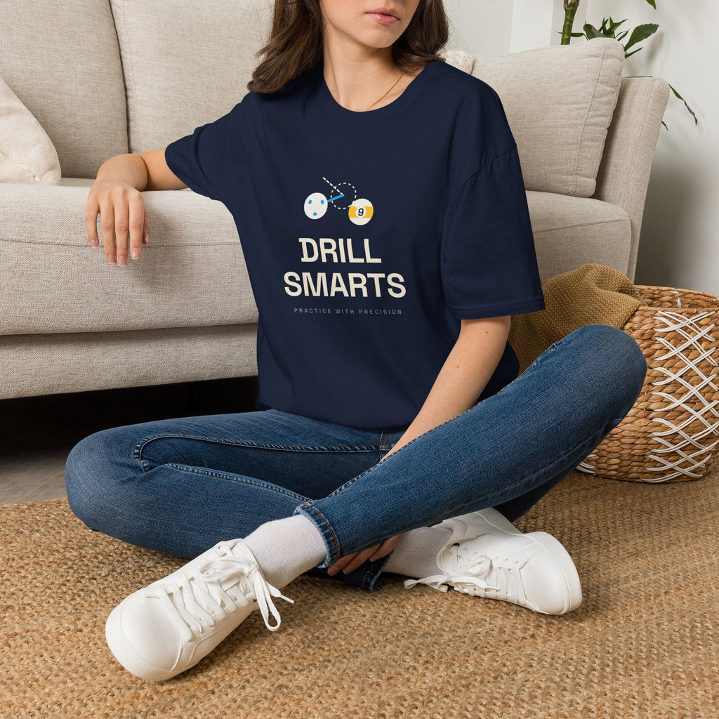 Drill Smarts Pool Tee — Branded T-Shirt for Players & Fans