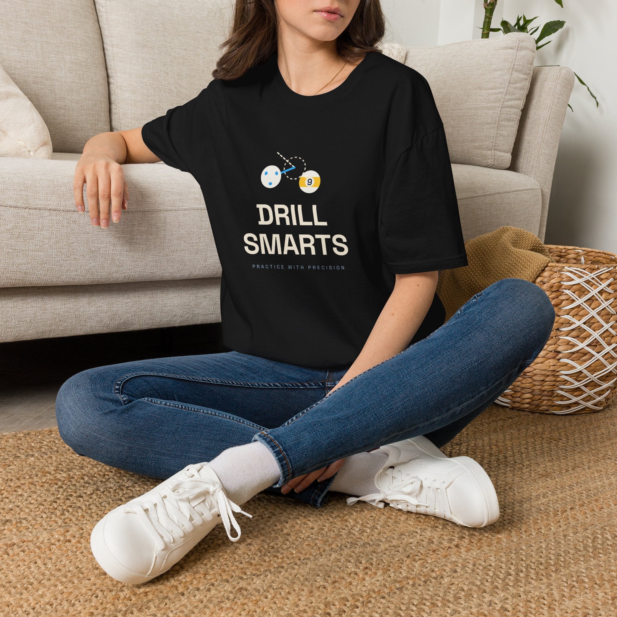 Drill Smarts Pool Tee — Branded T-Shirt for Players & Fans