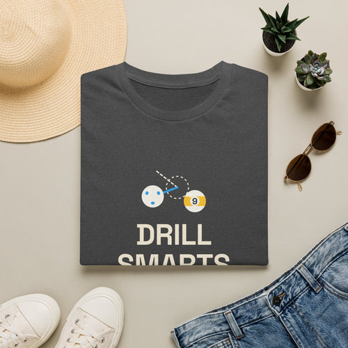Drill Smarts Pool Tee — Branded T-Shirt for Players & Fans