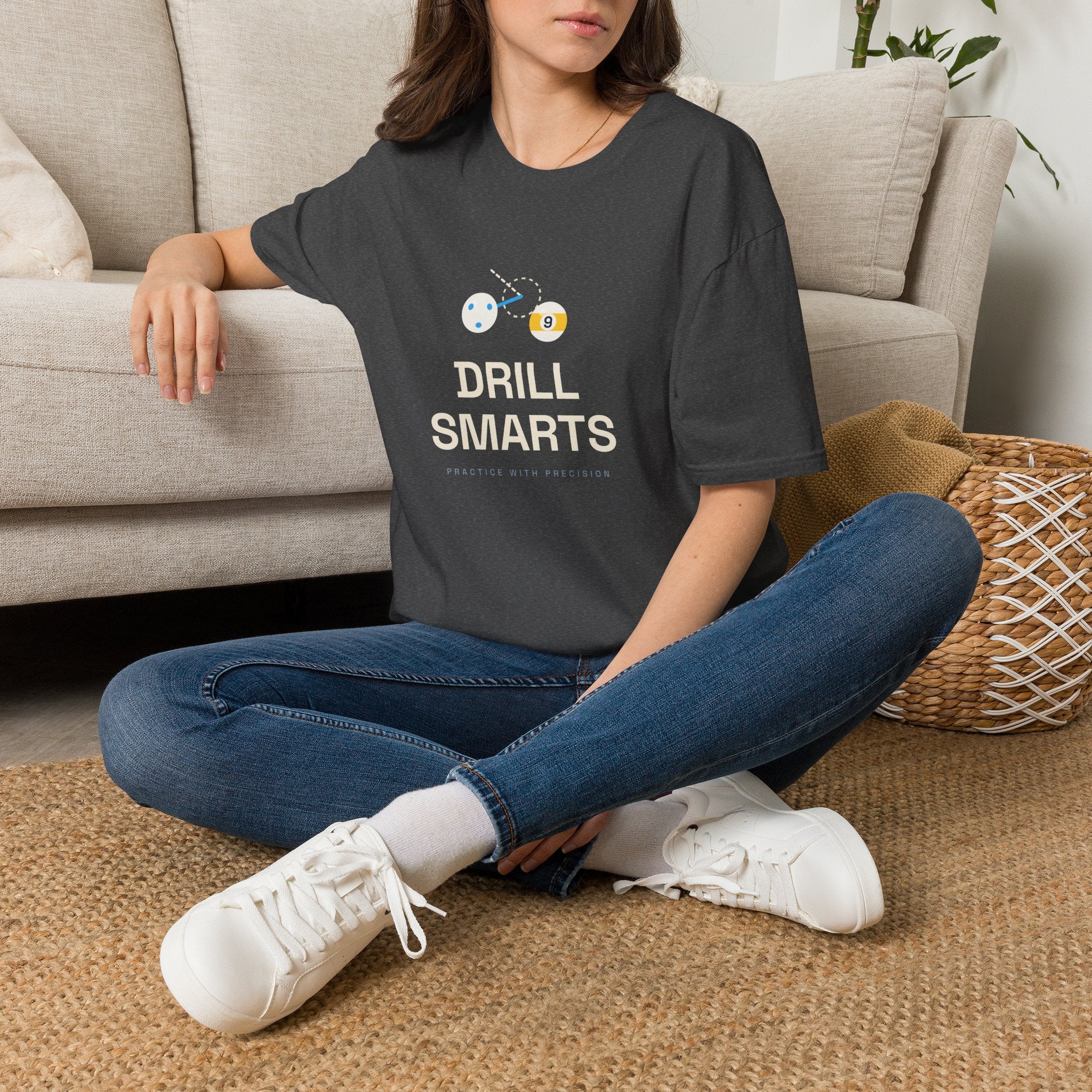 Drill Smarts Pool Tee — Branded T-Shirt for Players & Fans