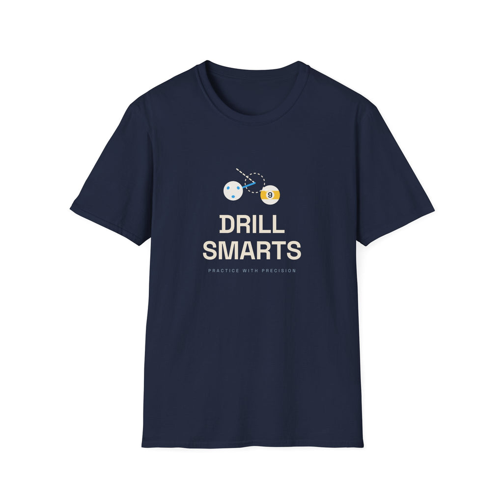 Drill Smarts Pool Tee — Branded T-Shirt for Players & Fans